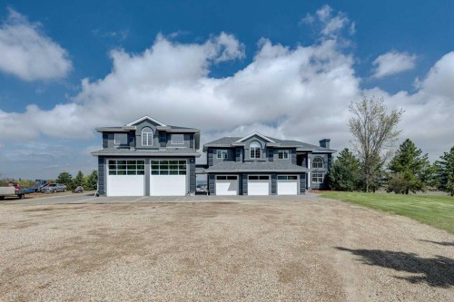4300 Memorial Trail, Sylvan Lake, AB - Outdoor With Facade