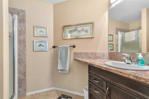 22 Morton Close, Penhold, AB - Indoor Photo Showing Bathroom