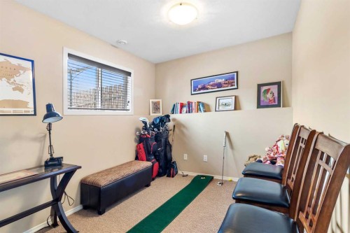 22 Morton Close, Penhold, AB - Indoor Photo Showing Gym Room