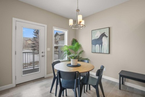 206-148 Vanier Drive, Red Deer, AB - Indoor Photo Showing Dining Room