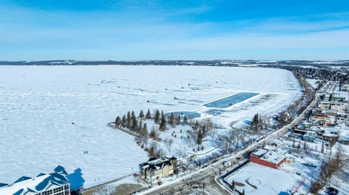 5111 47 Avenue, Sylvan Lake, AB - Outdoor With Body Of Water With View