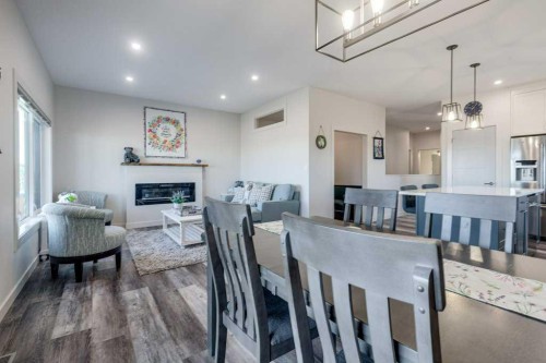 36 Thorkman Avenue, Red Deer, AB - Indoor With Fireplace