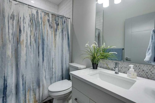 36 Thorkman Avenue, Red Deer, AB - Indoor Photo Showing Bathroom