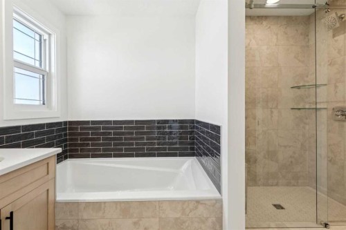 571 Buffaloberry Manor Se, Calgary, AB - Indoor Photo Showing Bathroom
