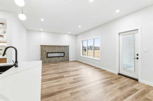 14 Vista Close, Blackfalds, AB - Indoor With Fireplace