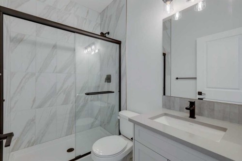 77 Savanna Place Ne, Calgary, AB - Indoor Photo Showing Bathroom