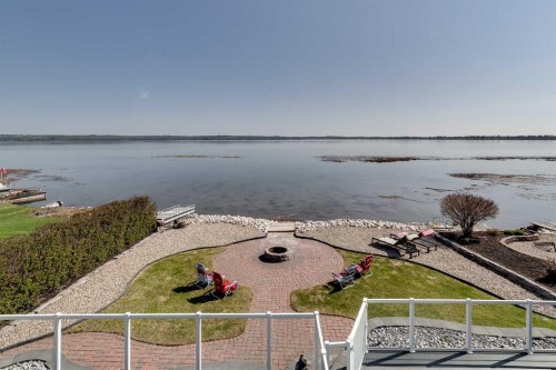 384 Marina Bay Place, Sylvan Lake, AB - Outdoor With Body Of Water With View