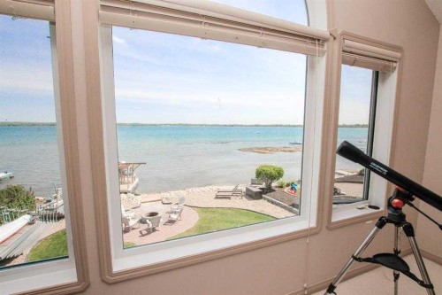 384 Marina Bay Place, Sylvan Lake, AB - Indoor Photo Showing Other Room With Body Of Water