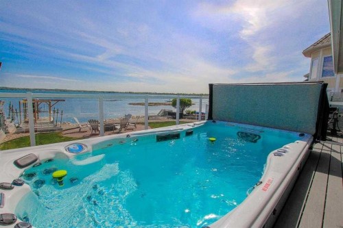 384 Marina Bay Place, Sylvan Lake, AB - Outdoor With Body Of Water With View