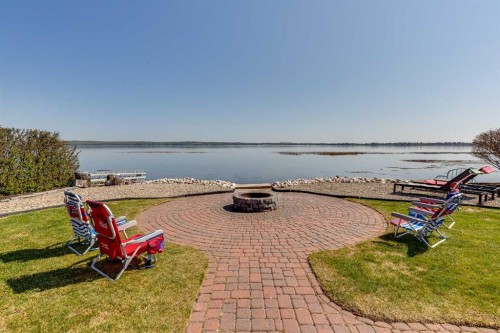 384 Marina Bay Place, Sylvan Lake, AB - Outdoor With Body Of Water With View