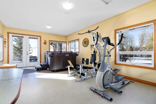 248 Lakeshore Drive, Grandview, AB - Indoor Photo Showing Gym Room