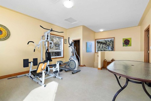 248 Lakeshore Drive, Grandview, AB - Indoor Photo Showing Gym Room