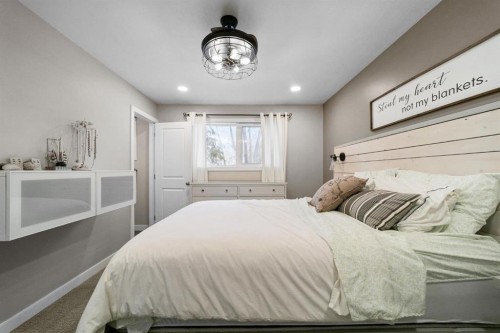3630 Erickson Drive, Camrose, AB - Indoor Photo Showing Bedroom