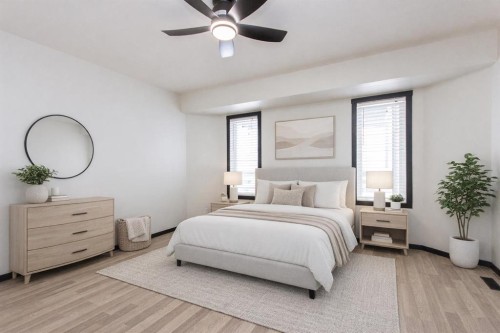 16 Johnson Close, Penhold, AB - Indoor Photo Showing Bedroom