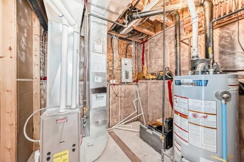 668 Robinson Avenue, Penhold, AB - Indoor Photo Showing Basement