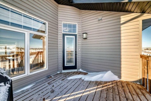 668 Robinson Avenue, Penhold, AB - Outdoor With Deck Patio Veranda With Exterior
