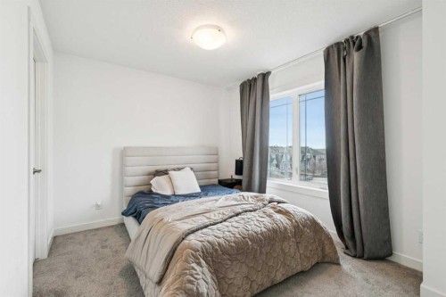 277 Auburn Meadows Drive Se, Calgary, AB - Indoor Photo Showing Bedroom