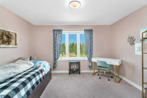 385069 Range Road 5-0, Rural Clearwater County, AB - Indoor Photo Showing Bedroom