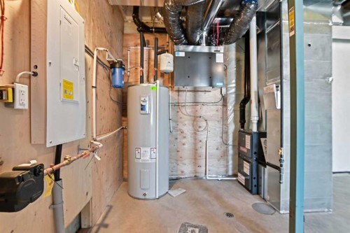 41 Violet Point, Sylvan Lake, AB - Indoor Photo Showing Basement