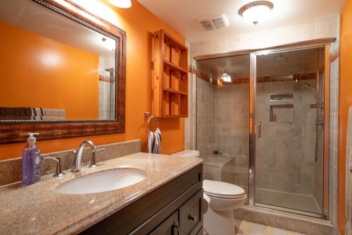4908 47Th Street, Clive, AB - Indoor Photo Showing Bathroom