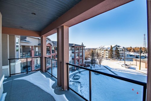 412-5213 61 Street, Red Deer, AB - Outdoor With Balcony With Exterior