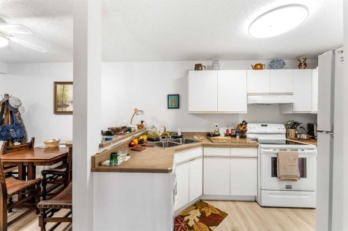 206-45 Gervais Road, St. Albert, AB - Indoor Photo Showing Kitchen With Double Sink