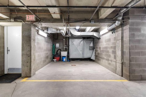 206-45 Gervais Road, St. Albert, AB - Indoor Photo Showing Garage