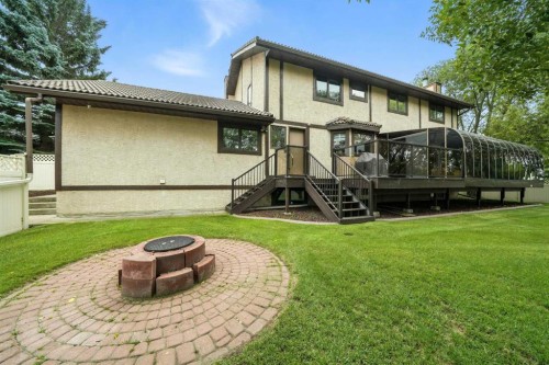 107 Allison Crescent, Red Deer, AB - Outdoor With Deck Patio Veranda