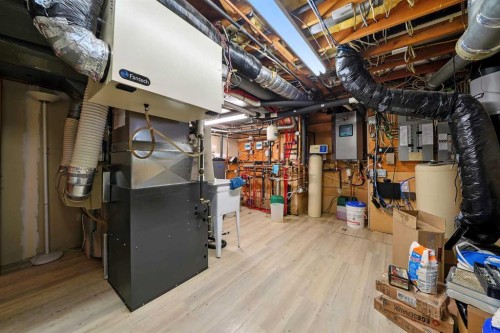 107 Allison Crescent, Red Deer, AB - Indoor Photo Showing Basement