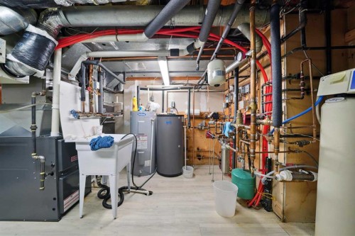 107 Allison Crescent, Red Deer, AB - Indoor Photo Showing Basement