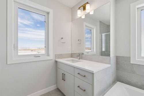 420 Bridgeport Glen, Chestermere, AB - Indoor Photo Showing Bathroom