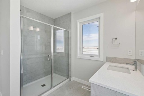 420 Bridgeport Glen, Chestermere, AB - Indoor Photo Showing Bathroom