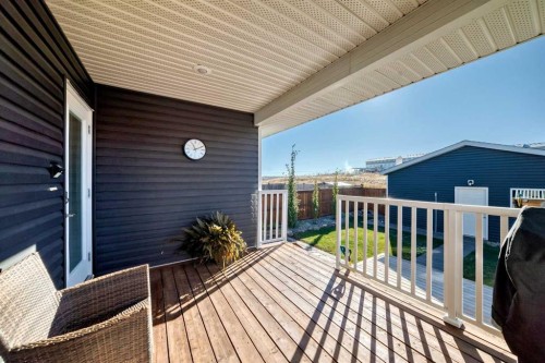 7 Victor Close, Sylvan Lake, AB - Outdoor With Deck Patio Veranda With Exterior