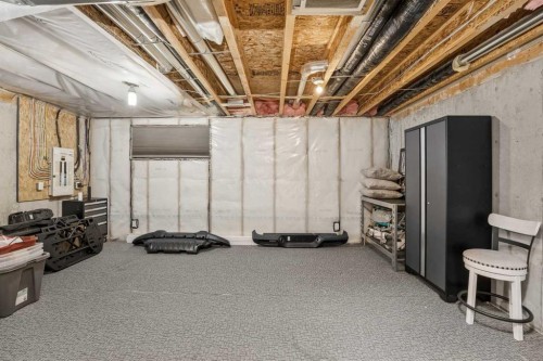 32 Legend Court, Sylvan Lake, AB - Indoor Photo Showing Basement