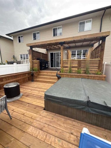 32 Legend Court, Sylvan Lake, AB - Outdoor With Deck Patio Veranda With Exterior