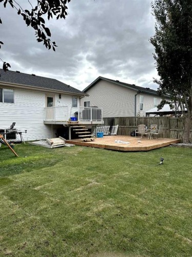 14 Silver Drive, Blackfalds, AB - Outdoor With Deck Patio Veranda