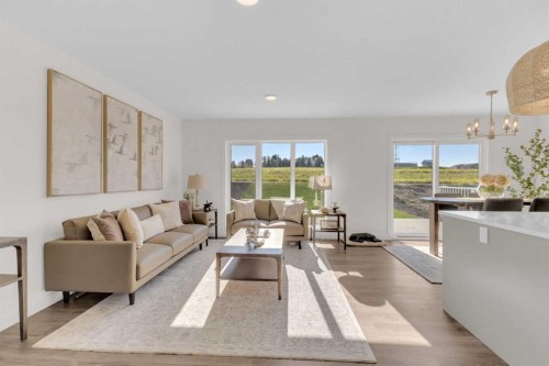 107 Hampton Crescent, Sylvan Lake, AB - Indoor Photo Showing Living Room