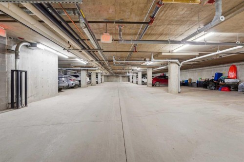 112-3 Broadway Rise, Sylvan Lake, AB - Indoor Photo Showing Garage