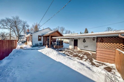 5306 52 Avenue, Ponoka, AB - Outdoor With Deck Patio Veranda