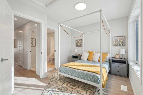 14685 1 Street Ne, Calgary, AB - Indoor Photo Showing Bedroom