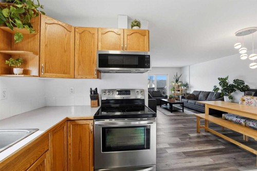85 Silver Drive, Blackfalds, AB - Indoor Photo Showing Kitchen