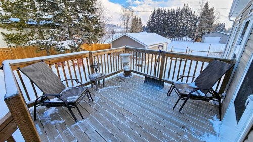 205 4 Street Nw, Sundre, AB - Outdoor With Deck Patio Veranda With Exterior
