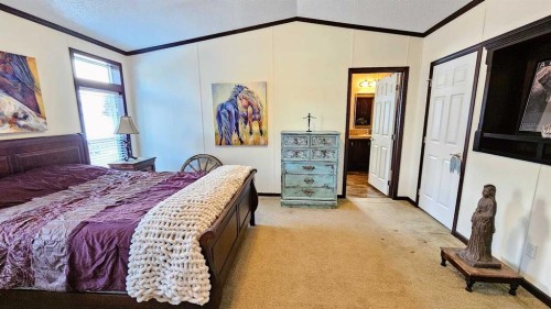 205 4 Street Nw, Sundre, AB - Indoor Photo Showing Bedroom