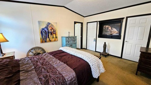 205 4 Street Nw, Sundre, AB - Indoor Photo Showing Bedroom