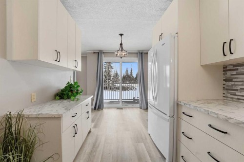 1-96 Holmes Street, Red Deer, AB - Indoor Photo Showing Kitchen With Upgraded Kitchen