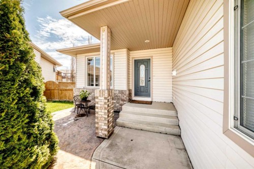 8 Filbert Close, Sylvan Lake, AB - Outdoor With Deck Patio Veranda