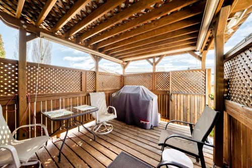 8 Filbert Close, Sylvan Lake, AB - Outdoor With Deck Patio Veranda With Exterior