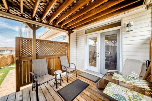 8 Filbert Close, Sylvan Lake, AB - Outdoor With Deck Patio Veranda With Exterior