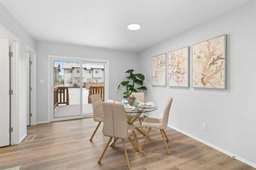 47 Louis Drive, Rural Red Deer County, AB - Indoor Photo Showing Dining Room