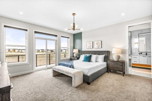 112 South Shore View, Chestermere, AB - Indoor Photo Showing Bedroom